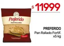 Nini Mayorista Preferido pan rallado fortif. oferta