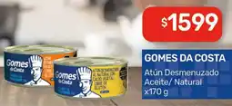 Nini Mayorista Gomes da Costa atún desmenuzado aceite/ natural oferta