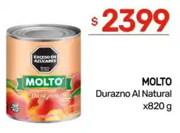 Nini Mayorista Molto durazno al natural oferta