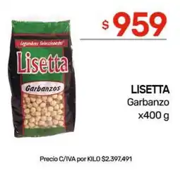 Nini Mayorista Lisetta garbanzo oferta