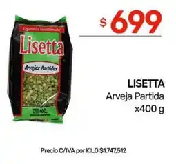 Nini Mayorista Lisetta arvejas partidas oferta