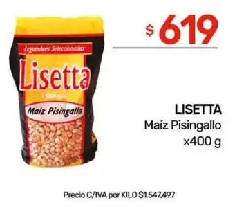 Nini Mayorista Lisetta maiz pisingallo oferta