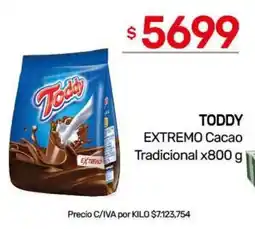 Nini Mayorista Toddy extremo cacao tradicional oferta