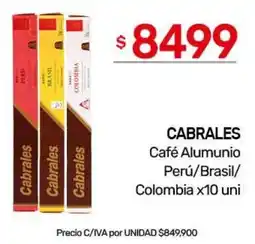 Nini Mayorista Cabrales café alumunio oferta