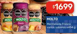 Nini Mayorista Molto mermelada frasco varios sabores oferta