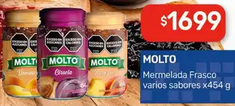 Nini Mayorista Molto mermelada frasco varios sabores oferta