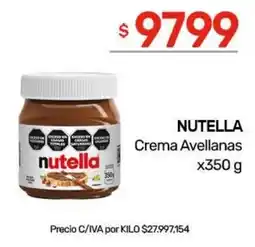 Nini Mayorista Nutella crema avellanas oferta