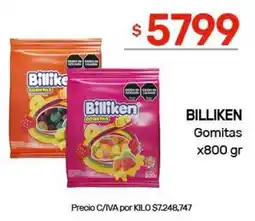 Nini Mayorista Billiken gomitas oferta