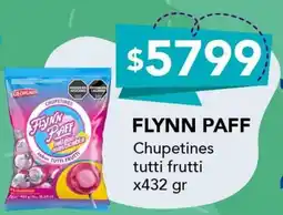 Nini Mayorista Flynn paff chupetines tutti frutti oferta