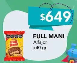 Nini Mayorista Full mani alfajor oferta