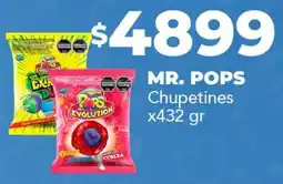 Nini Mayorista Mr. Pops chupetines oferta