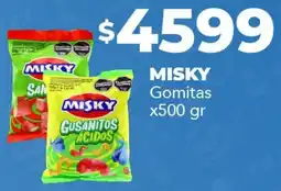 Nini Mayorista Misky gomitas oferta