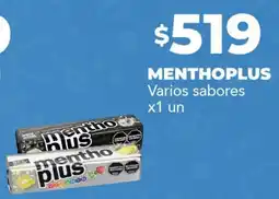 Nini Mayorista Mentho plus varios sabores oferta