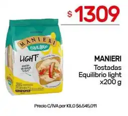 Nini Mayorista Manieri tostadas equilibrio light oferta