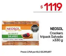 Nini Mayorista Neosol crackers salvado oferta