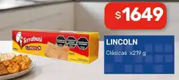 Nini Mayorista Lincoln clásicas oferta