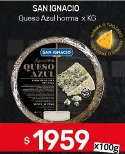 Nini Mayorista San ignacio queso azul horma oferta