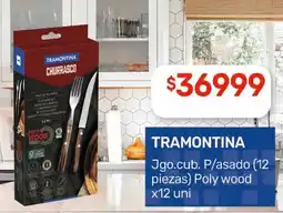 Nini Mayorista Tramontina jgo.cub. p/asado oferta