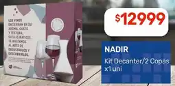 Nini Mayorista Nadir kit decanter/2 copas oferta