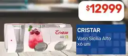 Nini Mayorista Cristar vaso sicilia alto oferta