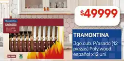 Nini Mayorista Tramontina jgo.cub. p/asado oferta