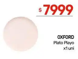 Nini Mayorista Oxford plato playo oferta