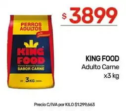 Nini Mayorista King food adulto carne oferta