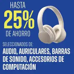 Supermercados Vea Audio, auriculares, barras de sonido, accesorios de computación oferta