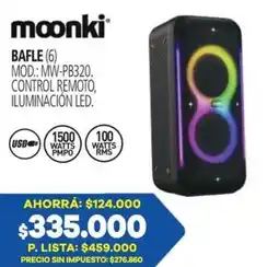 Casa del Audio Moonki bafle oferta