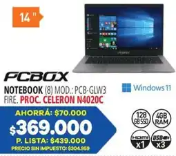 Casa del Audio Fcbox notebook oferta