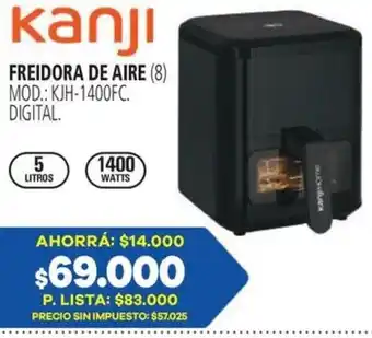 Casa del Audio Kanji freidora de aire oferta