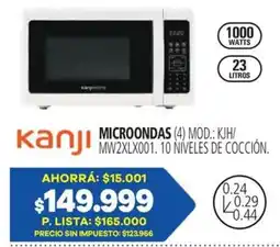 Casa del Audio Kanji microondas oferta