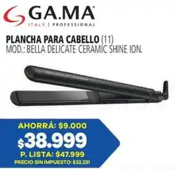 Casa del Audio Ga.ma plancha para cabello oferta