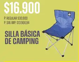 Supermercados Vea Silla básica de camping oferta