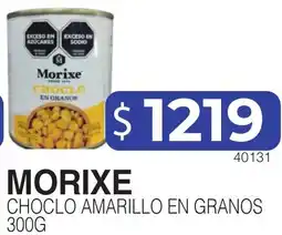 Masivos Morixe choclo amarillo en granos oferta