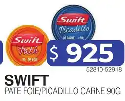 Masivos Swift pate foie/picadillo carne oferta