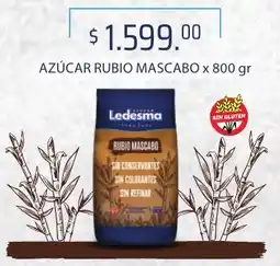 Masivos Azúcar rubio mascabo oferta