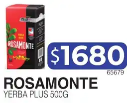 Masivos Rosamonte yerba plus oferta