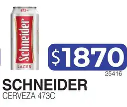 Masivos Schneider cerveza oferta