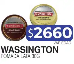 Masivos Wassington pomada lata oferta