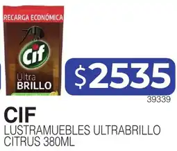 Masivos Cif lustramuebles ultrabrillo citrus oferta