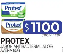Masivos Protex jabon antibacterial aloe/ avena oferta