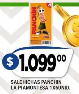 Supermercados Mayor La piamontesa salchichas panchin oferta