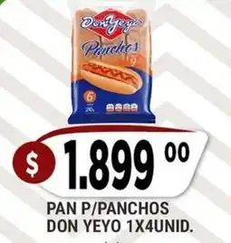 Supermercados Mayor Pan p/panchos don yeyo oferta