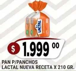 Supermercados Mayor Pan p/panchos lactal nueva receta oferta