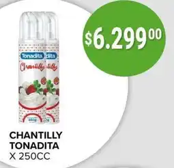 Supermercados Mayor Tonadita chantilly oferta