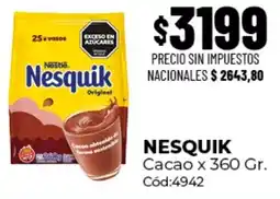 Diarco Nesquik cacao oferta