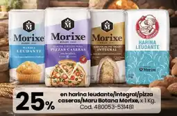 Coto Morixe en harina leudante/integral/pizza caseras/maru botana oferta