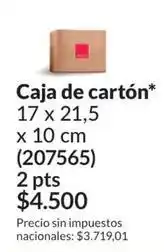 Avon Caja de cartón* (207565) oferta