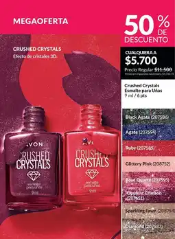 Avon Avon - crushed crystals esmalte para uñas oferta